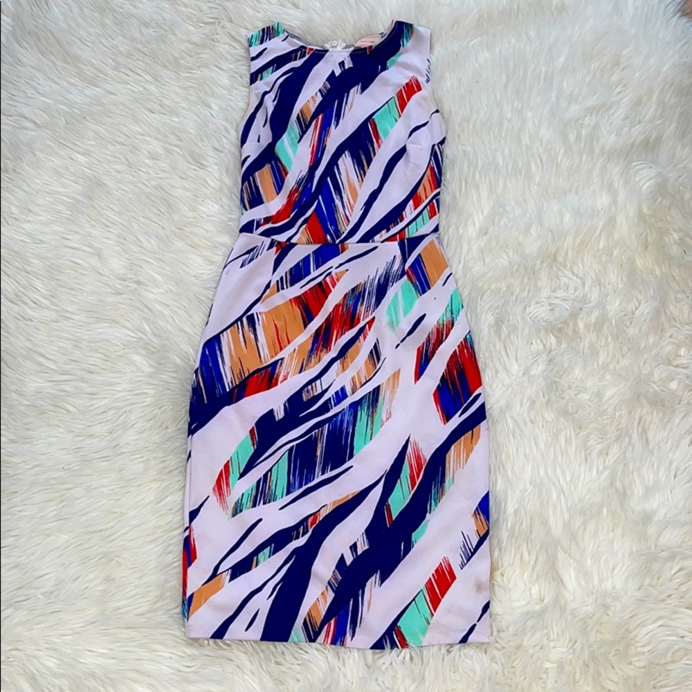 Love...Ady Printed Bodycon Dress